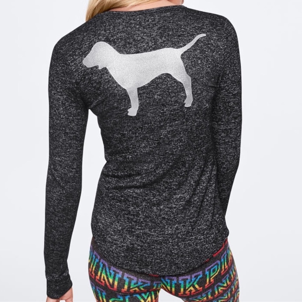 Victoria’s Secret pink Cozy Long Sleeve Sleep tee